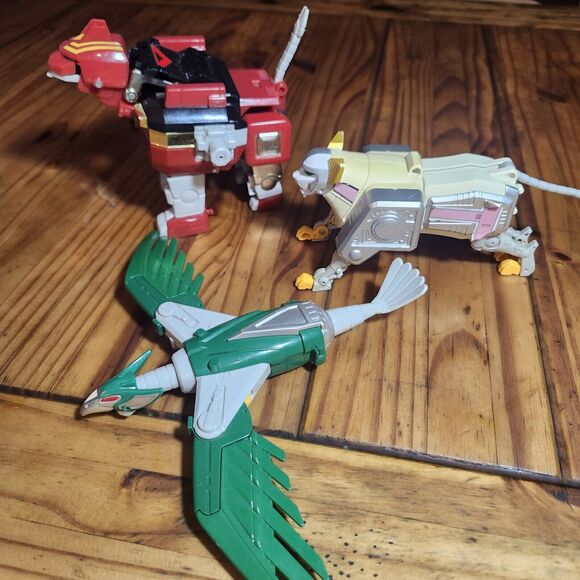 Power Rangers Lost Galaxy Gingaman DX GingaiOh Megazord Chogokin BANDAI Incomple